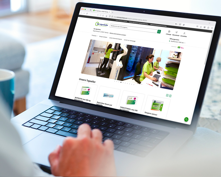Ost Apotheke Dachau - Onlineshop - Medikamente bestellen - eRezept einloesen - schnelle Lieferung - click&collect