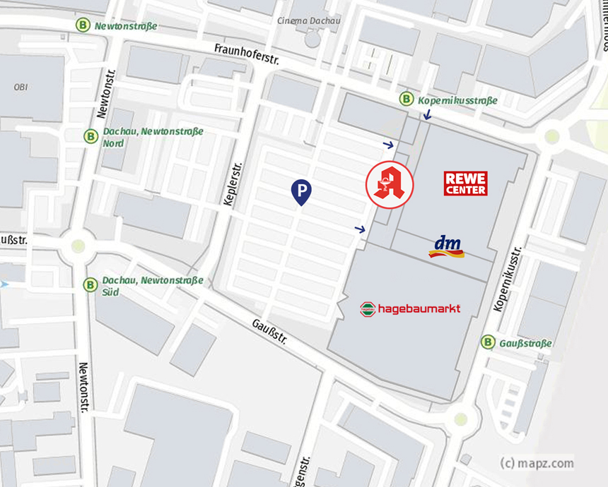 Ost Apotheke Dachau Anfahrt